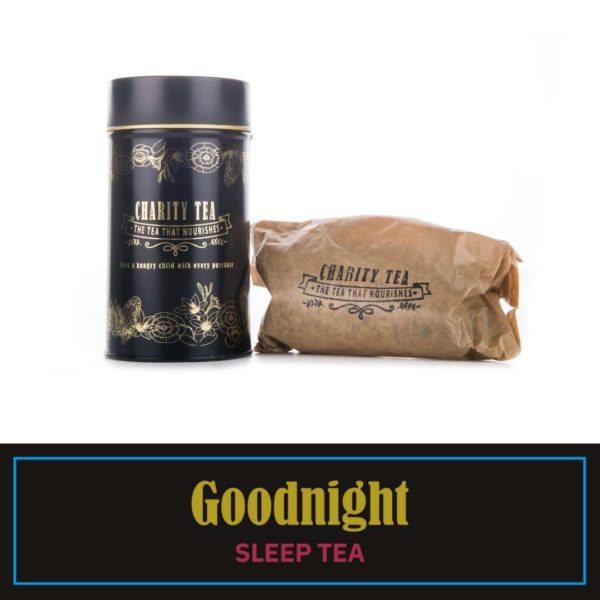 Goodnight Sleep Tea with Charity Tea Signature tin