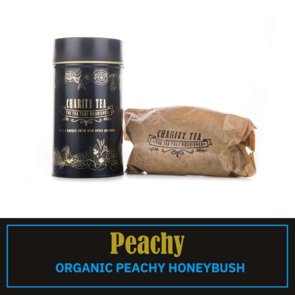 Peachy Organic Honeybush Tea with Charity Tea Signature tin (2)