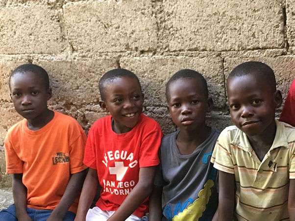 Children in Haiti