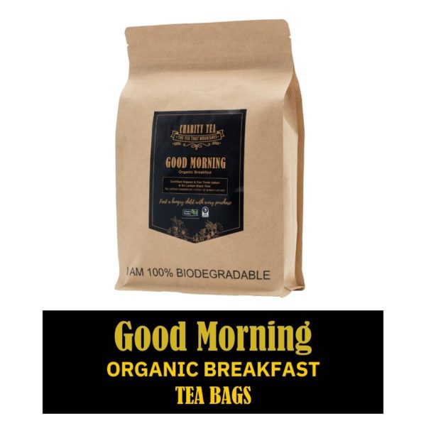 Good Morning Organic Breakfast Tea Bags Large Refill